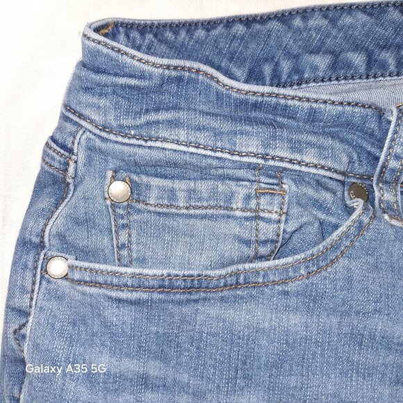 Torrid Womens Mid-Rise Slim Bootcut Vintage Stretch Jeans Size 20R Blue Denim - Picture 4 of 12